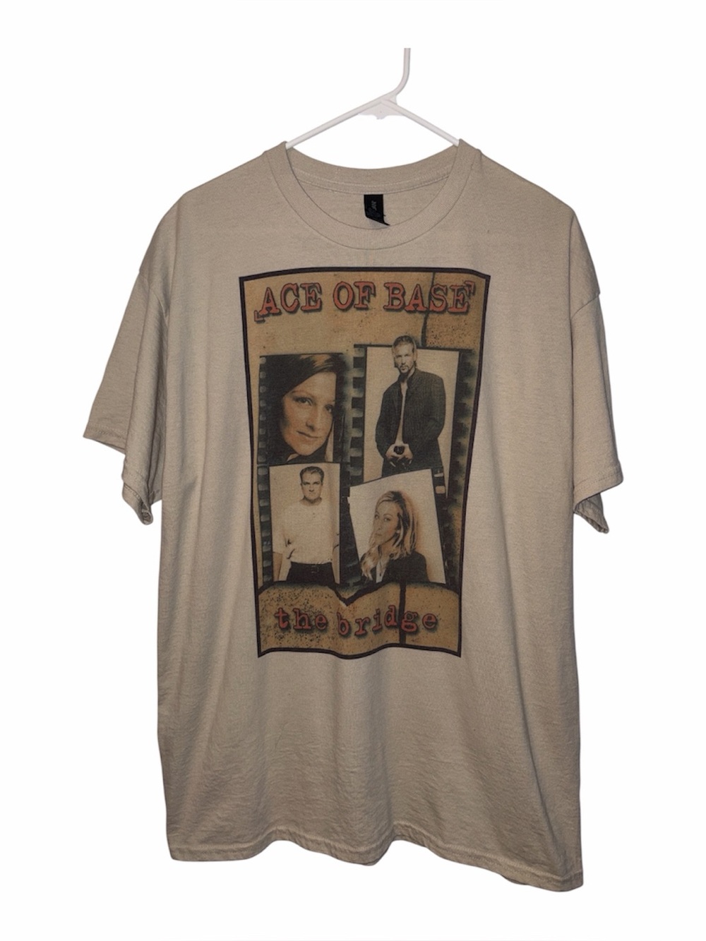 Ace of Base "The Bridge" Graphic T-Shirt Size XL New 90s